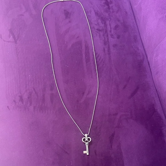 LAGOS Silver Key Necklace - Picture 1 of 3